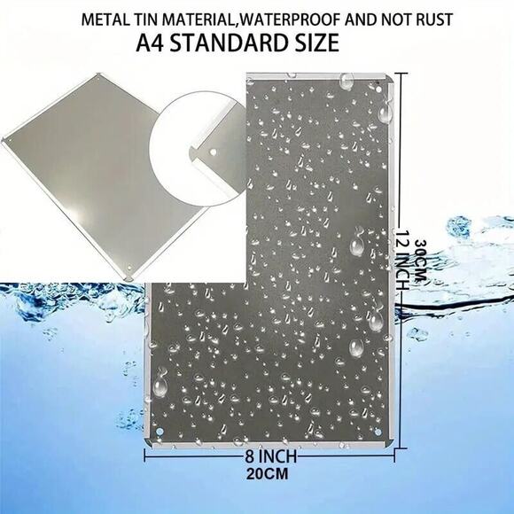 Metal Tin Sign • Black & Tan Doxie •Dachshund, German For Little Pain In The Ass - Picture 5 of 8